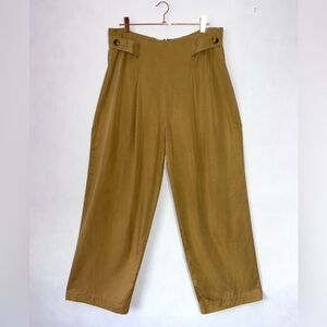 Banana Republic women's Sz 14 brown wide leg trousers pants